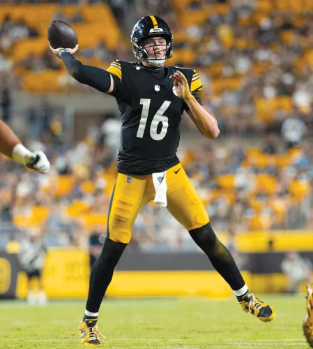 Steelers quarterback derby intensifies as Rudolph, Howard, Allar all shine